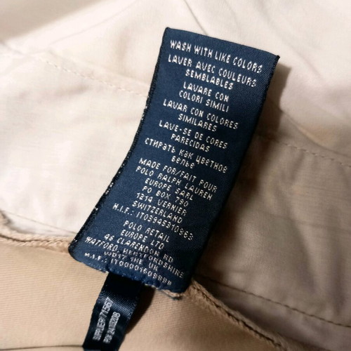 Ralph Lauren women's nautical pants used, beige, XL