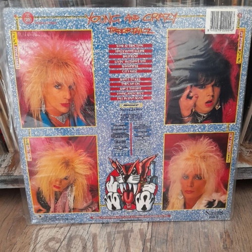 Tigertailz Young And Crazy LP vinyl sealed mint 1987