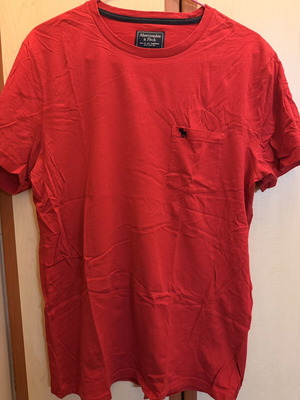 Abercrombie & Fitch T-Shirt red size L like new
