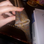 Wallet bag like new brown
