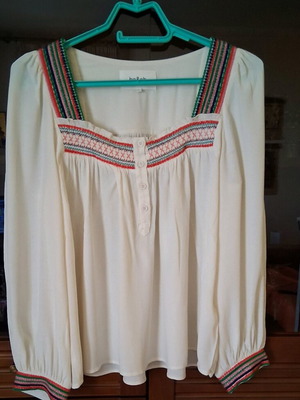 Ba&Sh branded blouse medium white like new