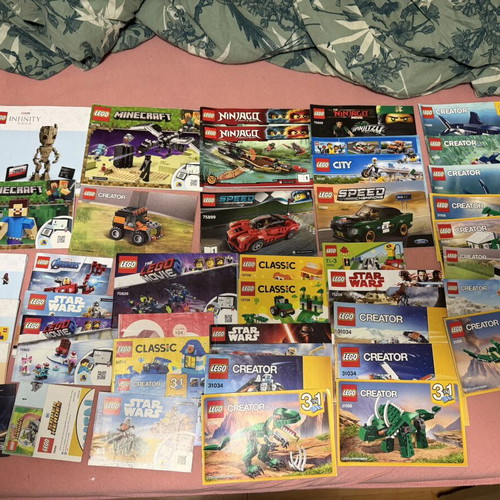 Lego lot used, complete set with Spider-Man minifigures