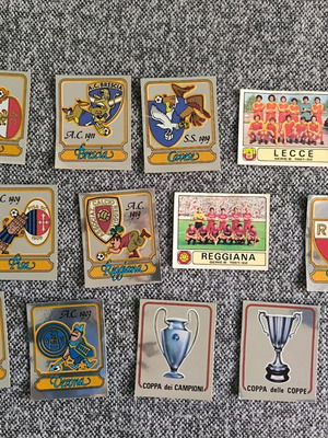 Πανίνι Panini 1981-1982 μεταχειρισμένα αυτοκόλλητα ποδοσφαίρου Ιταλίας