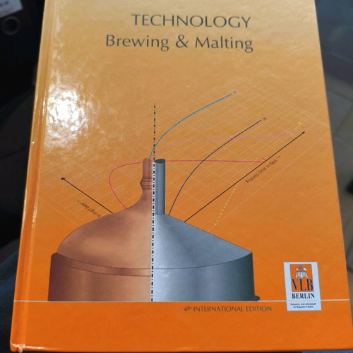 Academic book of professional brewing like new