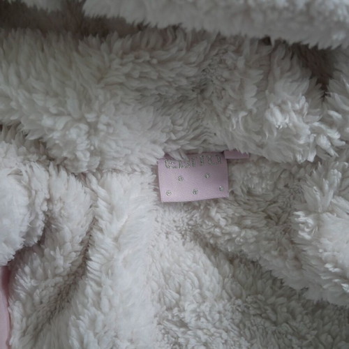 Children's pink fur coat size 2 years like new