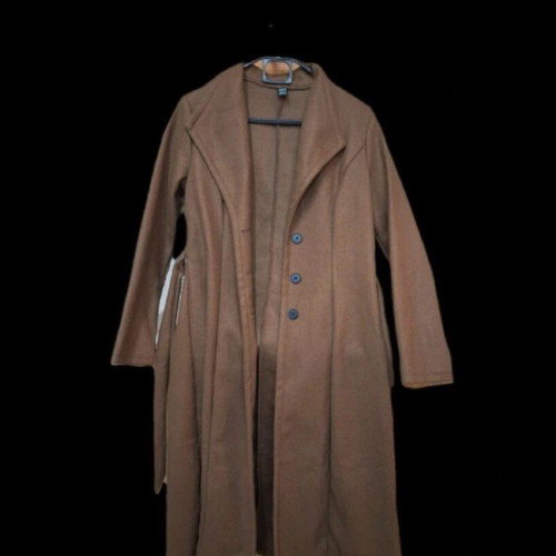 Brown autumn coat new, size S