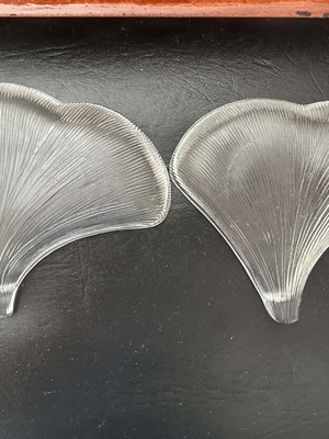 Μπωλ σε σχήμα κοχυλιού σαν καινούργια, σετ 2 τεμαχίων