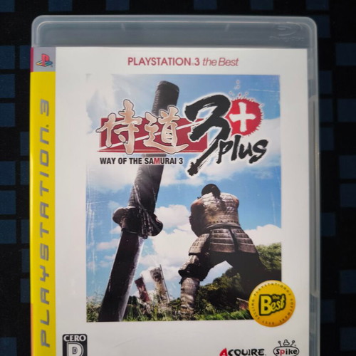 Way of the Samurai 3 Plus Japan Edition PS3 game like new