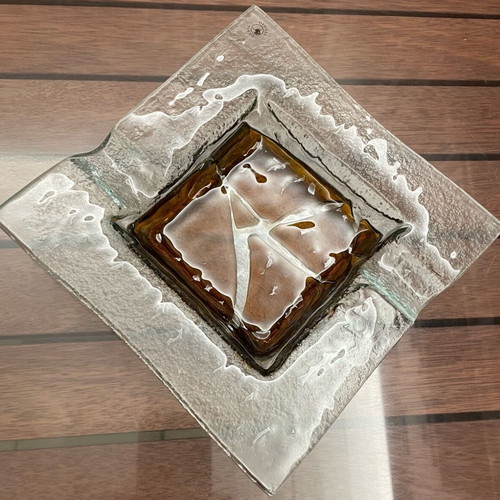 Glass Studio ashtray new