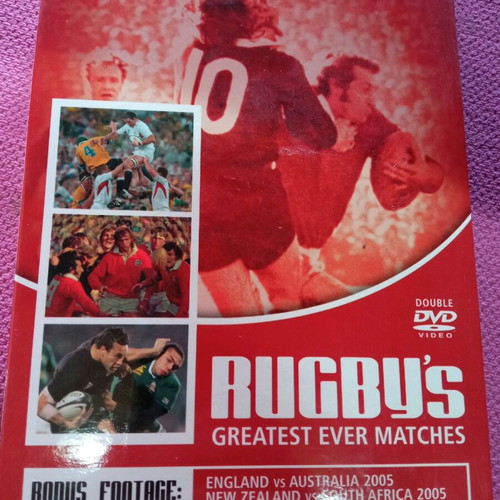 Rugby's Greatest Ever Matches Double DVD Box Set like new