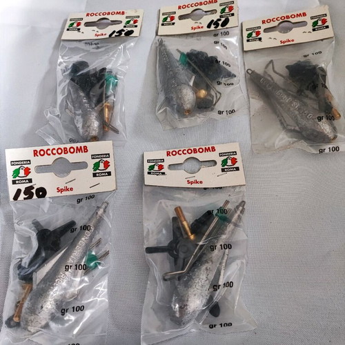 Βαρίδια για surf casting 150 gr πακέτο 5 τεμαχίων καινούργια