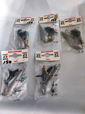 Βαρίδια για surf casting 150 gr πακέτο 5 τεμαχίων καινούργια