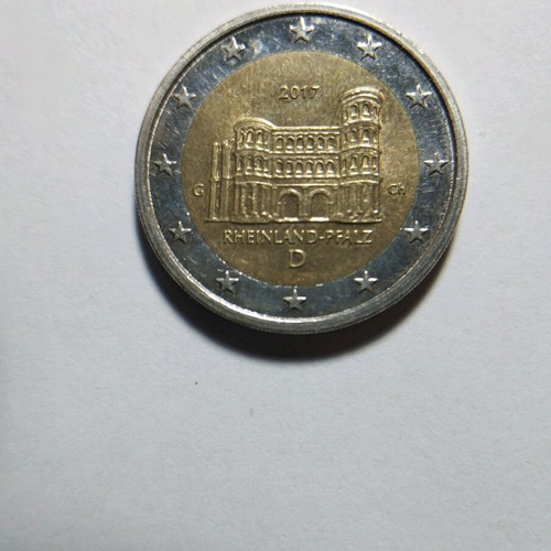 Germany 2 Euro 2017 D commemorative coin like new