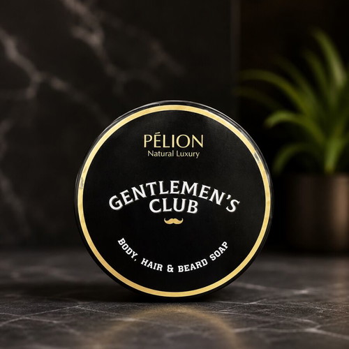Pélion Gentlemen’s Club natural body, hair & beard soap