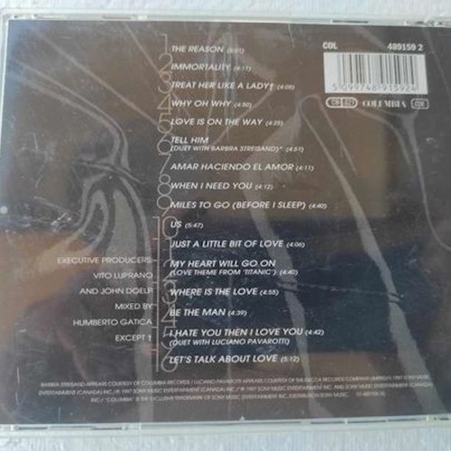 Celine Dion Let's Talk About Love CD like new, pop