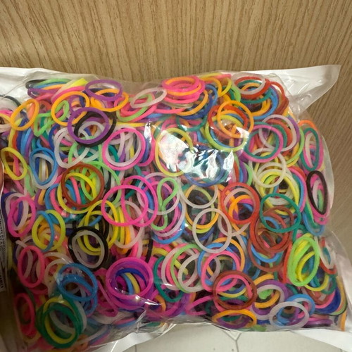 Elastic bands for jewelry plexi type new, about 2000 pieces