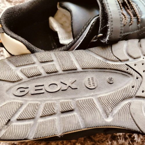 Geox boys' shoes size 36 black like new