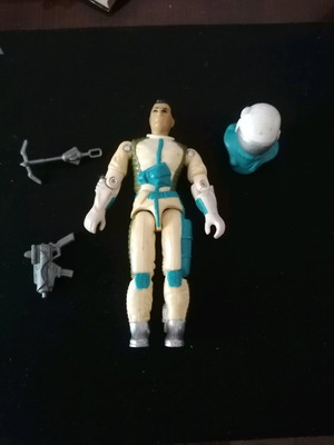 Gi Joe Countdown figure used with accessories