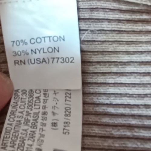 Zara women's cardigan size L like new, beige
