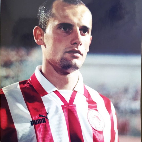 Olympiacos large authentic photograph like new
