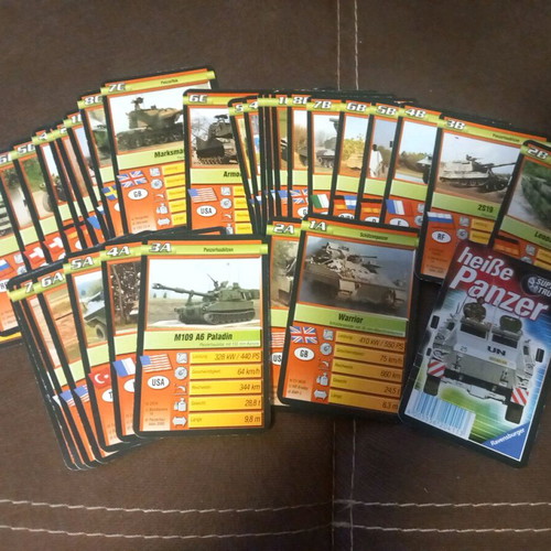 Quartet Card Game used, Austrian version