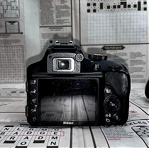 Nikon D3300 body + strap
