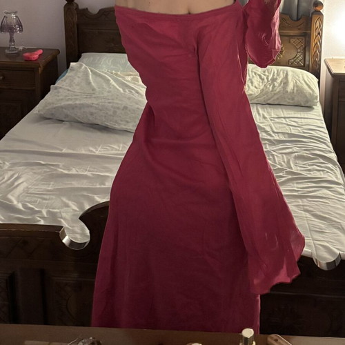 Fornarina Y2K midi dress like new, size M, pink