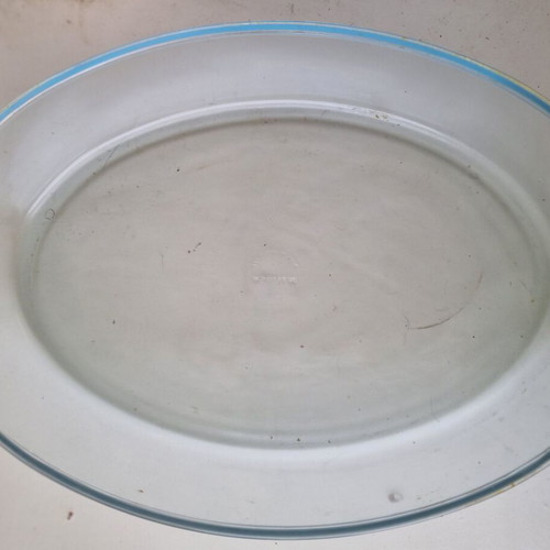 Pyrex oval glass baking dish 35 x 24 cm