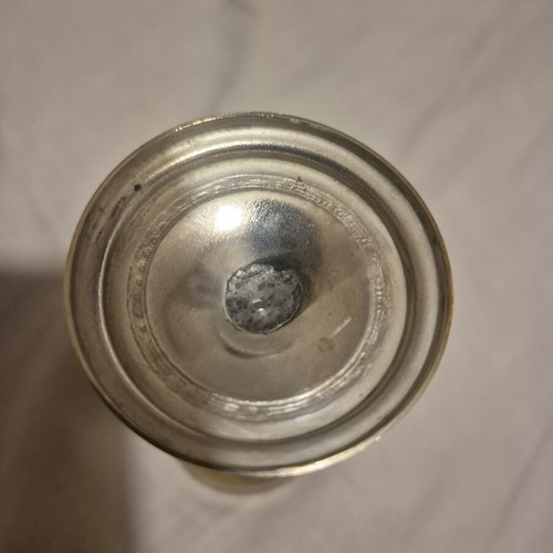 Silver-plated vessel like new, set of 4 identical pieces