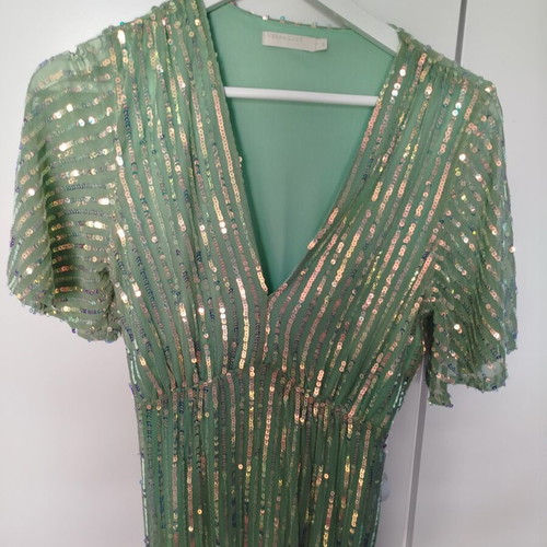 Instyleshop dress like new, green and gold, size S