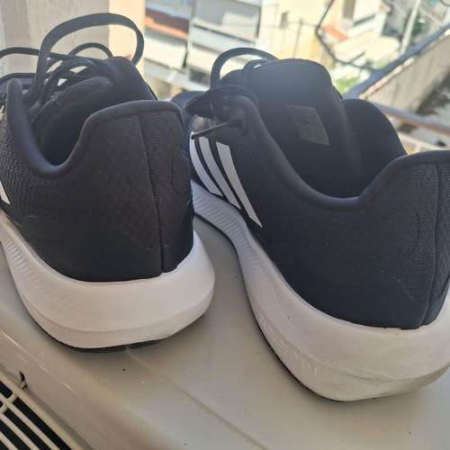 Adidas Cloud Foam men's sports shoes, size 43 1/3, black