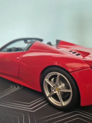 Ferrari 458 Spider 1:18 Hot Wheels Edition καινούργιο μεταλλικό συλλεκτικό αυτοκίνητο