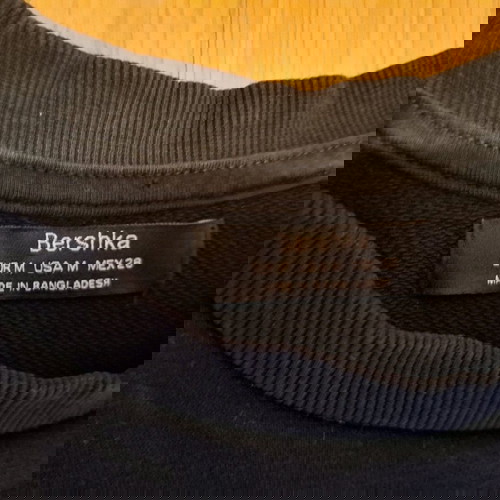 Μαύρο φούτερ Bershka