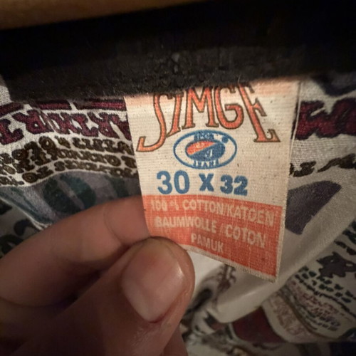 Vintage black denim jacket 90s SIMGE, 100% cotton, new