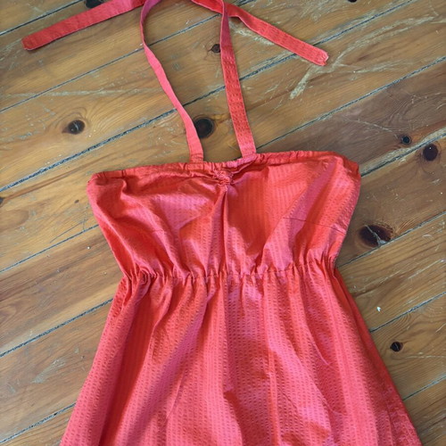 Summer dress red, like new, size S