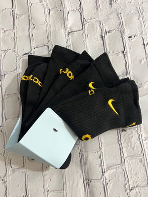 Nocta socks new, set of 3 pairs, black and yellow