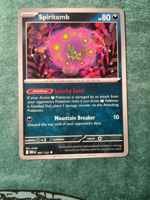 Spiritomb Pokemon Mega Evolution σαν καινούργιο