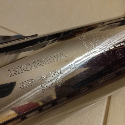 Honda CBR 500 factory exhaust like new with minor dent