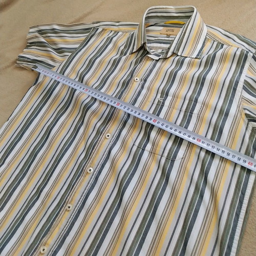 Camel Active men's short-sleeve shirt like new, multicolor, size L