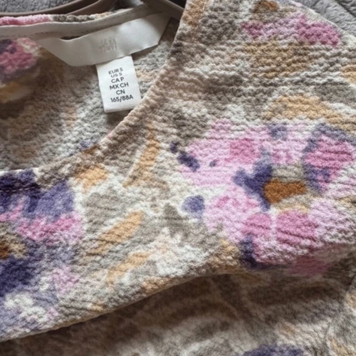 Crop top μακρυμάνικο καινούργιο, πολύχρωμο H&M μέγεθος S
