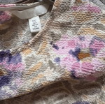 Crop top μακρυμάνικο καινούργιο, πολύχρωμο H&M μέγεθος S