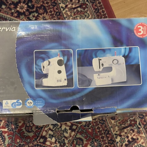 Lervia KH 4000 sewing machine with pedal, manual and box