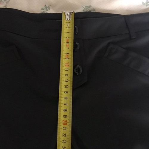 Relish women's fitted low-rise pants like new, black