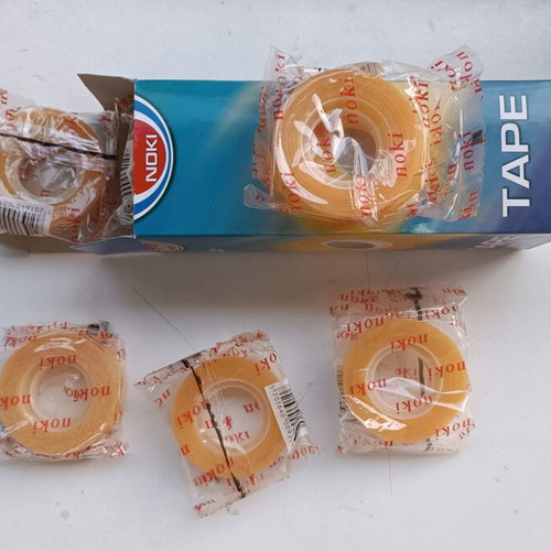 Noki Office Adhesive Tape 15mm x 33m Pack of 6 Boxes