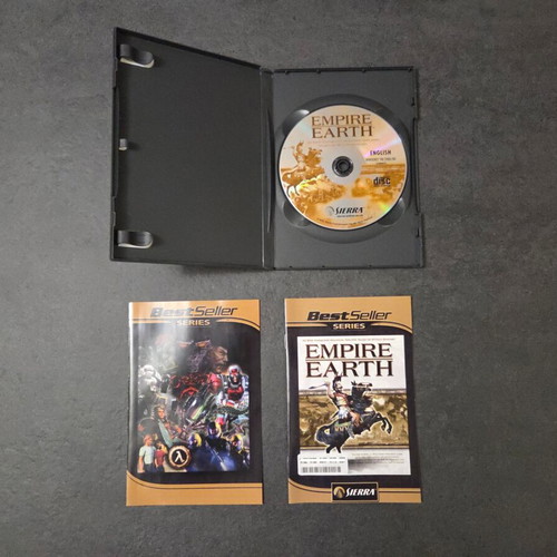 Empire Earth PC game used, English version with manual