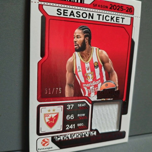 Panini Contenders EuroLeague 2025-26 Semi Ojeleye Patch like new