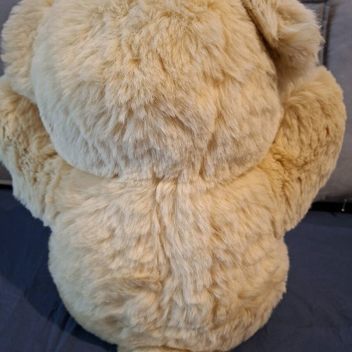 Large teddy bear like new, soft with nice texture