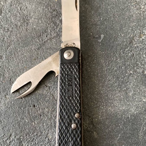 Greek army knife used