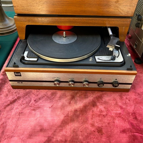 Dual HS 10 turntable vintage 1960s like new, needs needle