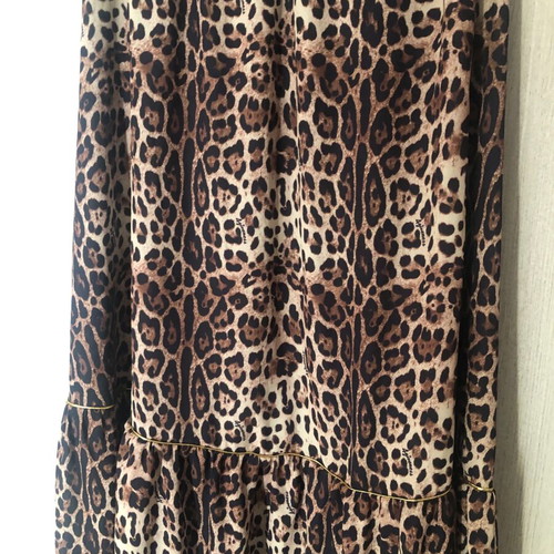 Maxi animal print skirt size M/L like new brown